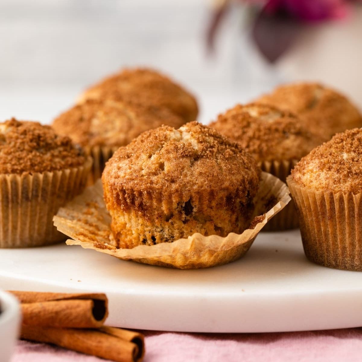 Homemade Cinnamon Raisin Muffins: Stays Fresh & Freezer-Ready